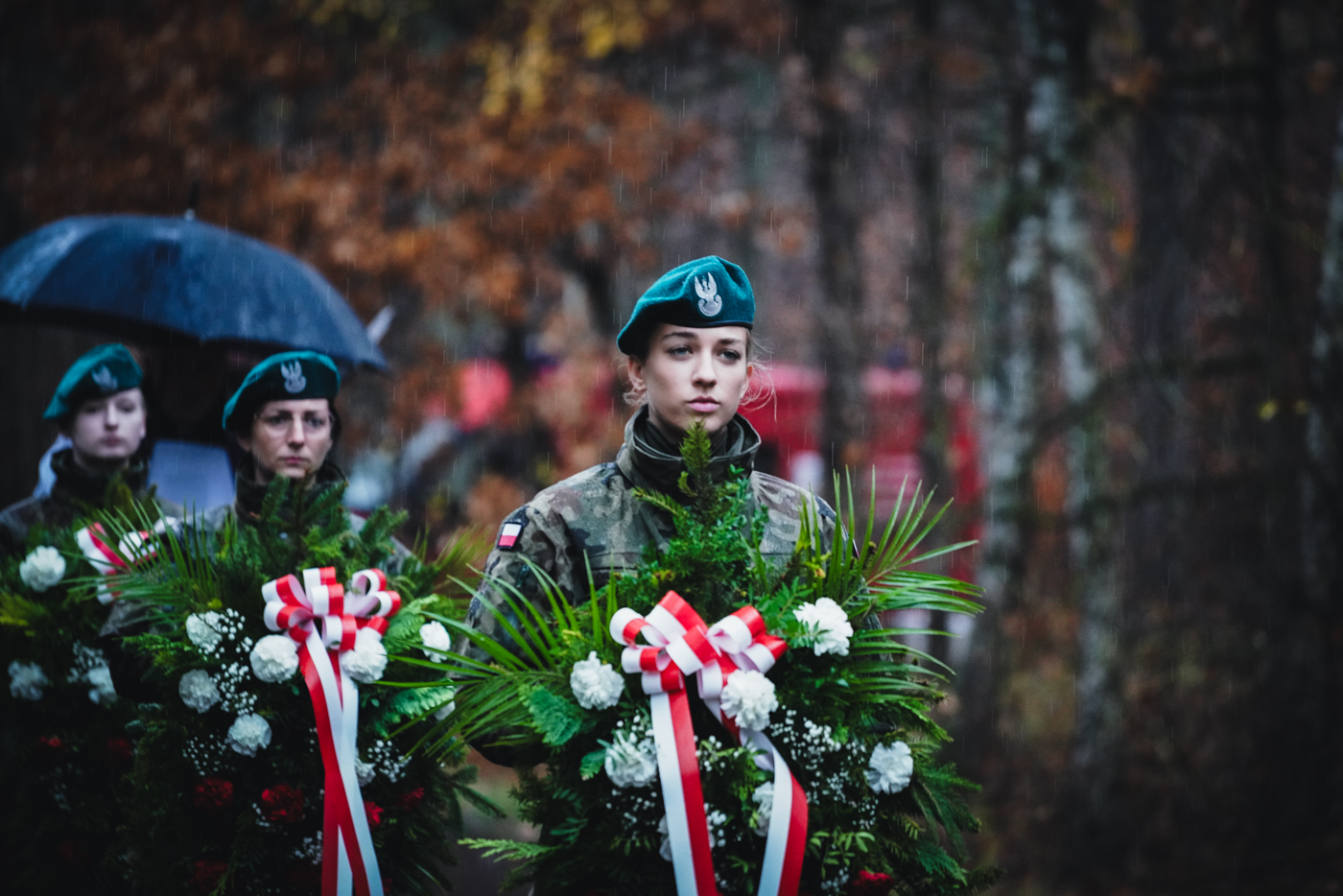 Uroczysty pogrzeb szczątków nieznanych z imienia i nazwiska żołnierzy Wojska Polskiego – fot. MN/BUWiM Uroczysty pogrzeb szczątków nieznanych z imienia i nazwiska żołnierzy Wojska Polskiego – fot. MN/BUWiM