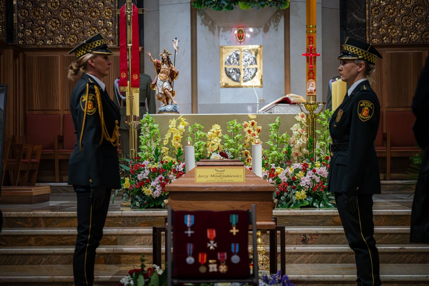 Ceremonia pogrzebowa śp. Jerzego Mindziukiewicza "Jura" – fot. MN/BUWiM