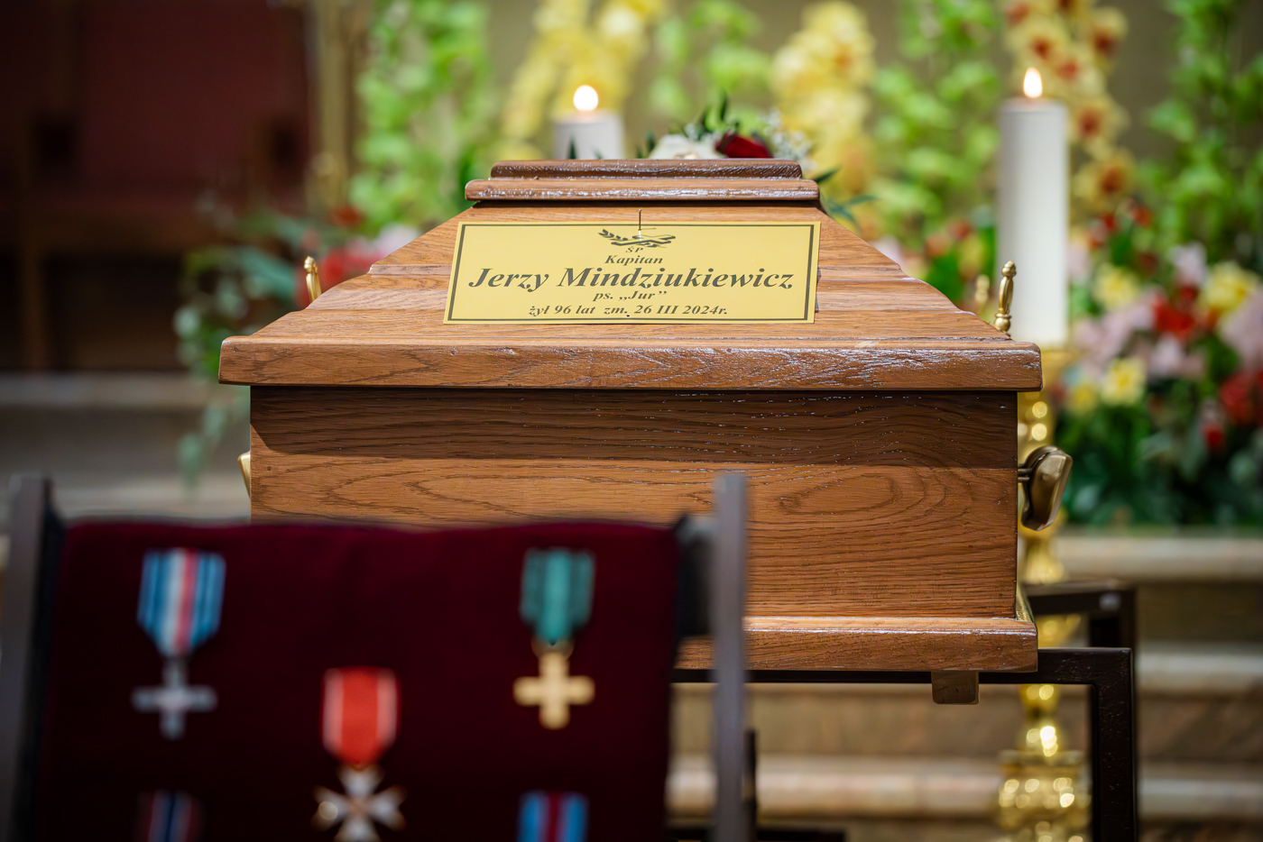 Ceremonia pogrzebowa śp. Jerzego Mindziukiewicza "Jura" – fot. MN/BUWiM
