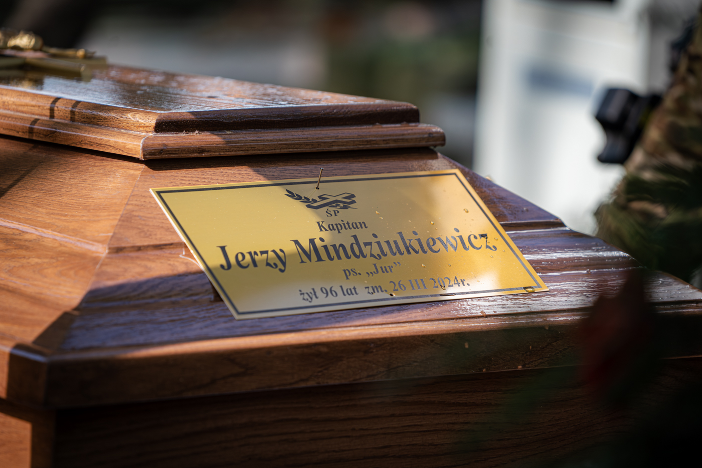 Ceremonia pogrzebowa śp. Jerzego Mindziukiewicza "Jura" – fot. MN/BUWiM