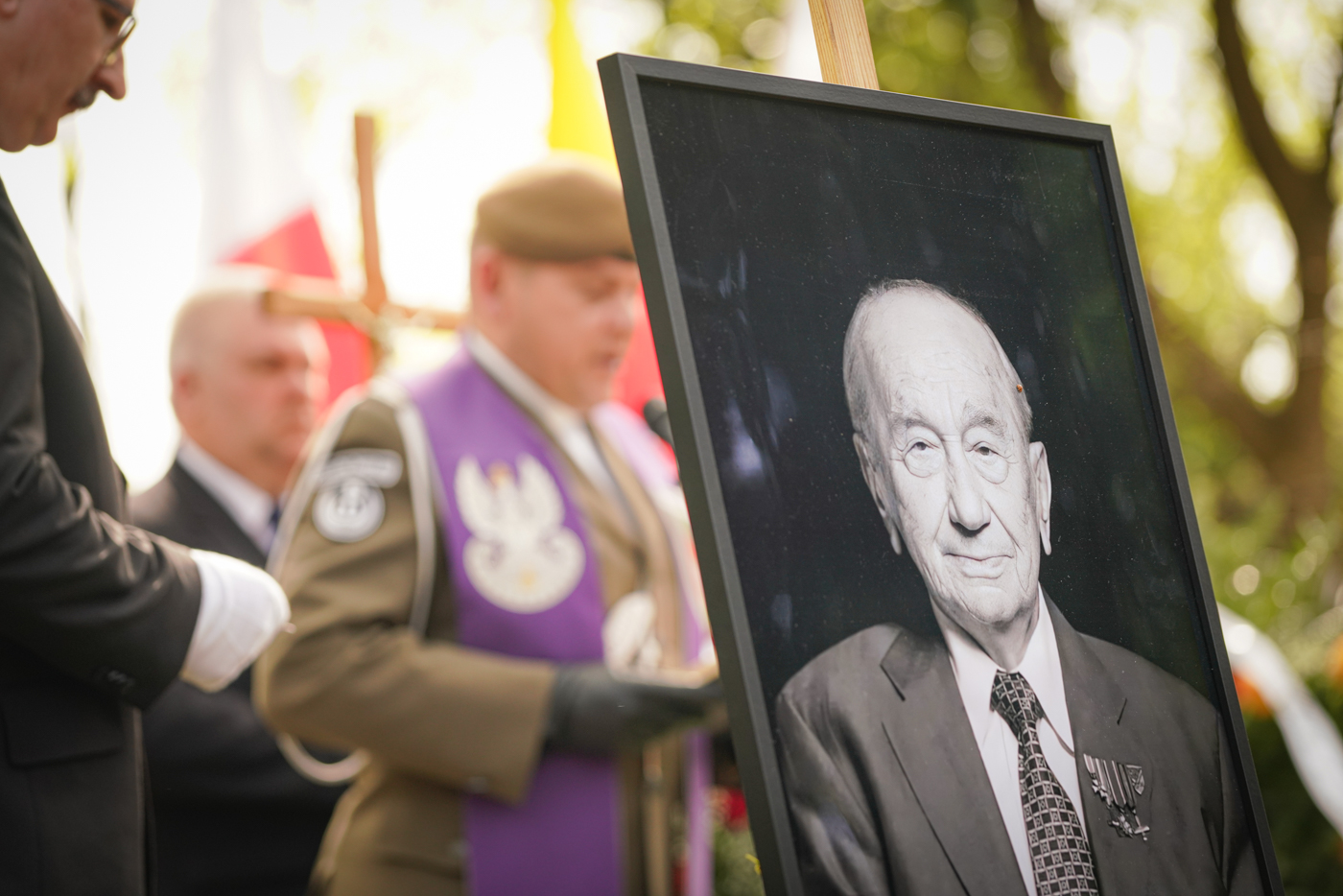 Ceremonia pogrzebowa śp. Jerzego Mindziukiewicza "Jura" – fot. MN/BUWiM