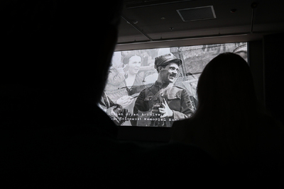 Pokaz filmu „Skazany na zapomnienie. Wacław Lipiński”. Fot. Sławek Kasper (IPN)