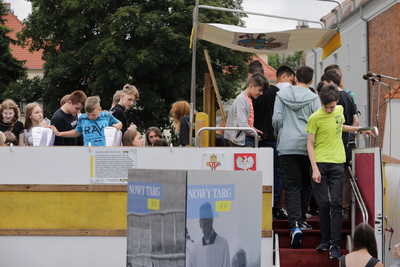 Otwarcie wystawy „Gaude Mater Polonia. Jan Paweł II w Ojczyźnie. 2–10 czerwca 1979” w Gnieźnie – 3 czerwca 2024. Fot. Mikołaj Bujak (IPN)