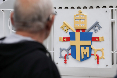 Otwarcie wystawy „Gaude Mater Polonia. Jan Paweł II w Ojczyźnie. 2–10 czerwca 1979” w Gnieźnie – 3 czerwca 2024. Fot. Mikołaj Bujak (IPN)