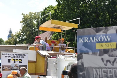 Otwarcie wystawy „Gaude Mater Polonia. Jan Paweł II w Ojczyźnie. 2–10 czerwca 1979” w Krakowie – 6 czerwca 2024. Fot. Żaneta Wierzgacz (IPN)