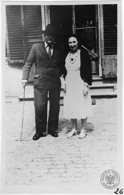 Adam i Lidia Ciołkoszowie (fot. z zasobu AIPN)