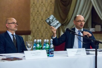 W spotkaniu wziął udział dr Mateusz Szpytma, wiceprezes IPN