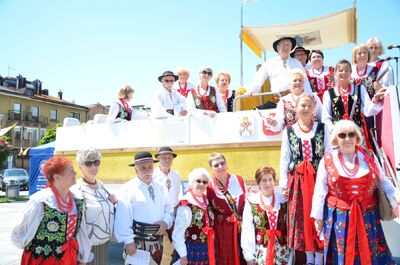 Otwarcie wystawy „Gaude Mater Polonia. Jan Paweł II w Ojczyźnie. 2–10 czerwca 1979” w Nowym Targu – 8 czerwca 2024. Fot. Michał Masłowski (IPN)