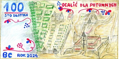 I miejsce w kategorii wiekowej 9–11 lat: Małgorzata Dziedzic, Szkoła Podstawowa nr 25 im. Prymasa Tysiąclecia w Rzeszowie, bohater: Franciszek Kotula