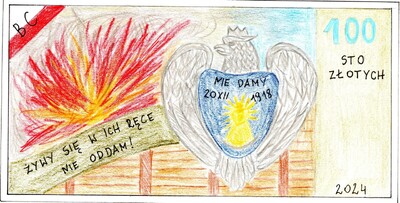 II miejsce w kategorii wiekowej 9–11 lat: Marcel Typa, Szkoła Podstawowa nr 8 w Tomaszowie Mazowieckim, bohater: Stefan Karaszewski