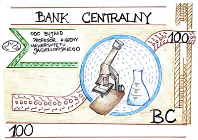 III miejsce w kategorii wiekowej 9–11 lat: Rafał Murzyn, Zespół Szkolno-Przedszkolny w Raciechowicach, bohater: Odo Bujwid