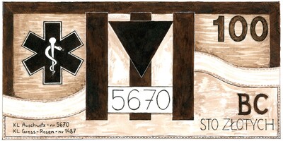 II miejsce w kategorii wiekowej 15–20 lat: Julia Bezara, Zespół Szkół i Placówek Artystycznych w Nysie, bohater: Kazimierz Hałgas