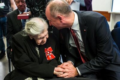 Obchody 75. rocznicy utworzenia Rady Pomocy Żydom „Żegota” – Warszawa, 1 grudnia 2017