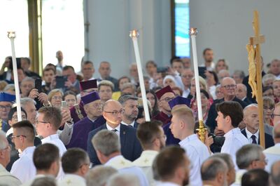 Beatyfikacja księdza Michała Rapacza – Kraków, 15 czerwca 2024. Fot. Janusz Ślęzak (IPN)