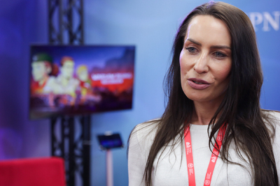 Uroczyste otwarcie Wielkopolskiego Kongresu Pamięci Narodowej – 18 czerwca 2024. Na zdj. dyrektor Biura Nowych Technologii IPN Magdalena Hajduk. Fot. Mikołaj Bujak (IPN)