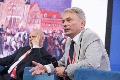 Debata „Wielkopolanie dla odradzającej się Polski” – 18 czerwca 2024. Fot. Mikołaj Bujak (IPN)