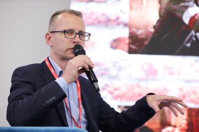 Debata „Edukacja dla pamięci” – 19 czerwca 2024. Na zdj. prof. Krzysztof Malicki. Fot. Mikołaj Bujak (IPN)