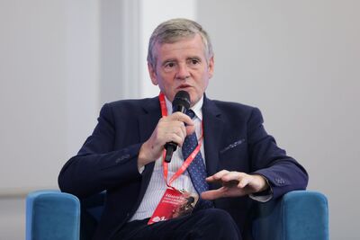 Debata „Formy oporu społecznego w Wielkopolsce i na Ziemi Lubuskiej w latach 1945–1989” – 19 czerwca 2024. Na zdj. prof. Stanisław Jankowiak. Fot. Mikołaj Bujak (IPN)