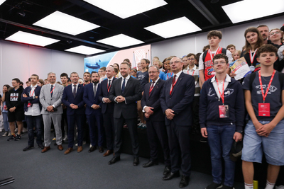 Wręczyliśmy nagrody zwycięzcom Olimpiady Gier Planszowych – 19 czerwca 2024. Fot. Mikołaj Bujak (IPN)