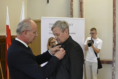 Krzyże Wolności i Solidarności wręczone działaczom opozycji antykomunistycznej z lat 1976–1989 – Radom, 25 czerwca 2024. Fot. Michał Adamczyk (IPN)