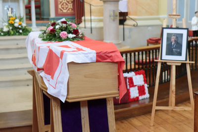 Pożegnanie por. Mieczysława Frąckiewicza – fot. dyr. Adam Siwek