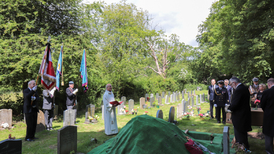 Pożegnanie por. Mieczysława Frąckiewicza – fot. dyr. Adam Siwek