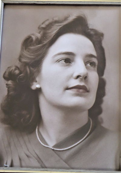 Żona por. Mieczysława Frąckiewicza