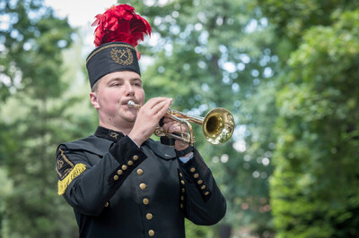 Złożenie kwiatów przy grobie Wojciecha Korfantego – Katowice, 5 lipca 2024. Fot. Krzysztof Łojko (IPN)