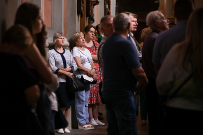 Drugi dzień obchodów 80. rocznicy operacji „Ostra Brama” – Wilno, 7 lipca 2024. Fot. Mikołaj Bujak (IPN)