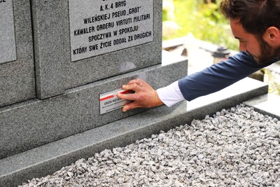 Trzeci dzień obchodów 80. rocznicy operacji „Ostra Brama” w Kalwarii Wileńskiej i Kolonii Wileńskiej – 8 lipca 2024. Fot. Paula Prudziłowicz (IPN)