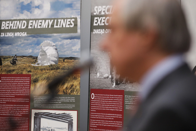 Uroczystość wręczenia medali  Reipublicae Memoriae Meritum działaczom polonijnym i otwarcie wystawy „Szlaki Nadziei. Odyseja Wolności” – Londyn, 9 lipca 2024. Fot. Mikołaj Bujak (IPN)