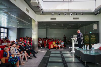 Dyskusja na temat publikacji IPN poświęconych Zbrodni Wołyńskiej – 12 lipca 2024. Fot. Mateusz Niegowski (IPN)