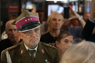 Otwarcie wystawy „Z piekła do piekła z okazji 80. rocznicy wybuchu Powstania Warszawskiego – Warszawa, 31 lipca 2024. Fot. Mikołaj Bujak (IPN)