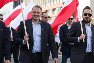 Marsz Powstania Warszawskiego – 1 sierpnia 2024. Fot. Mikołaj Bujak (IPN)