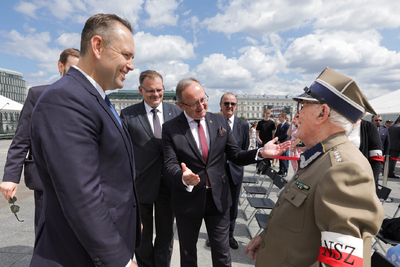 80. rocznica powstania Brygady Świętokrzyskiej Narodowych Sił Zbrojnych – Warszawa, 11 sierpnia 2024. Fot. Mikołaj Bujak (IPN)