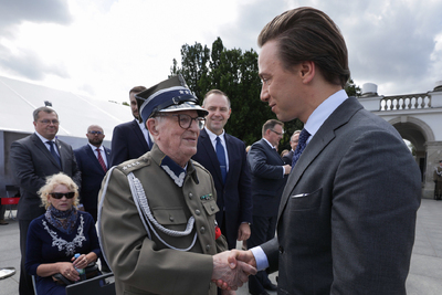 80. rocznica powstania Brygady Świętokrzyskiej Narodowych Sił Zbrojnych – Warszawa, 11 sierpnia 2024. Fot. Mikołaj Bujak (IPN)