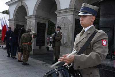 80. rocznica powstania Brygady Świętokrzyskiej Narodowych Sił Zbrojnych – Warszawa, 11 sierpnia 2024. Fot. Mikołaj Bujak (IPN)