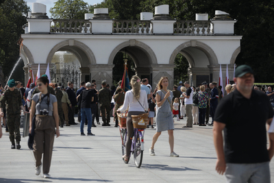 80. rocznica powstania Brygady Świętokrzyskiej Narodowych Sił Zbrojnych – Warszawa, 11 sierpnia 2024. Fot. Mikołaj Bujak (IPN)