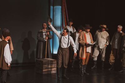 „Trzy razy On” – rzecz o Wincentym Witosie. Fot. Dawid Kopaniszyn