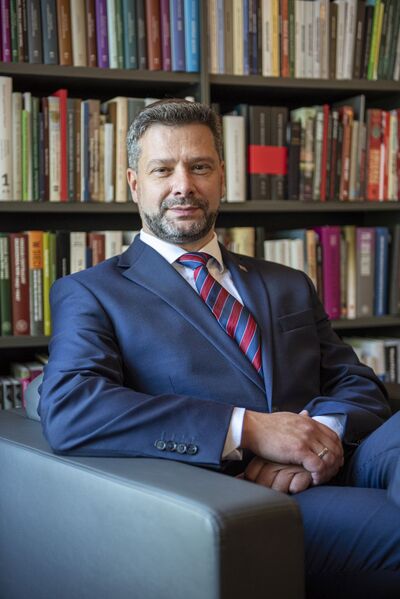 Dr hab. Filip Musiał, dyrektor Oddziału IPN w Krakowie. Fot. Agnieszka Masłowska (IPN)