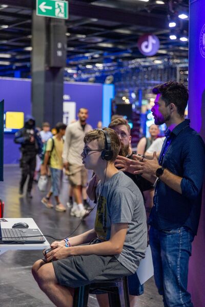 Biuro Nowych Technologii IPN na targach Gamescom – Kolonia (Niemcy), 21–25 sierpnia 2024. Fot. WOW Pictures