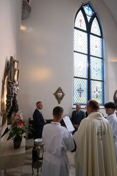 Msza Święta w kościele księży salezjanów na gdańskiej Oruni – 28 sierpnia 2024. Fot. Roman Jocher