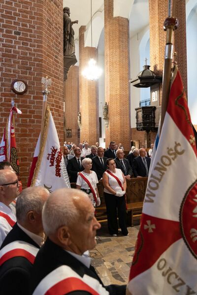 Obchody 44. rocznicy podpisania Porozumień Sierpniowych – Elbląg, 29 sierpnia 2024. Fot. Roman Jocher