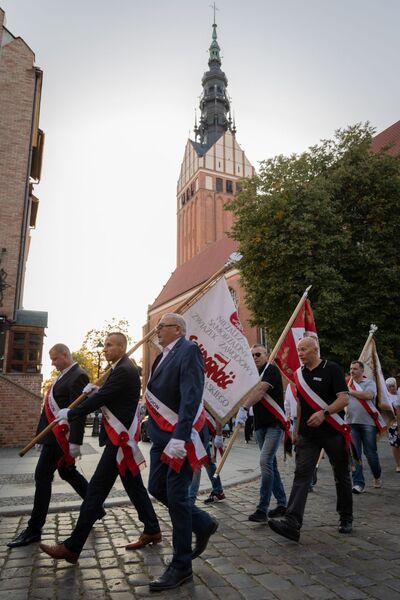 Obchody 44. rocznicy podpisania Porozumień Sierpniowych – Elbląg, 29 sierpnia 2024. Fot. Roman Jocher