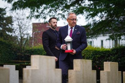 Delegacja IPN w Bredzie – 4 września 2024. Fot. Mateusz Niegowski (IPN)