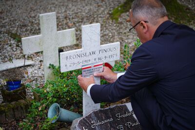 Delegacja IPN w Utrechcie – 4 września 2024. Fot. Mateusz Niegowski (IPN)