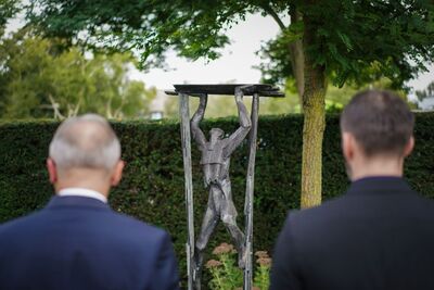 Delegacja IPN w Oosterhout – 4 września 2024. Fot. Mateusz Niegowski (IPN)