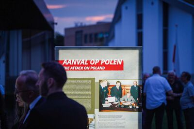 Wystawa „Szlaki Nadziei. Odyseja Wolności” w Bredzie – 4 września 2024. Fot. Mateusz Niegowski (IPN)