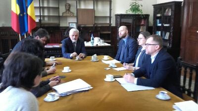 Spotkanie polsko-rumuńskiej grupy roboczej Archiwum IPN i Narodowych Archiwów Rumunii – Bukareszt, 5 grudnia 2017