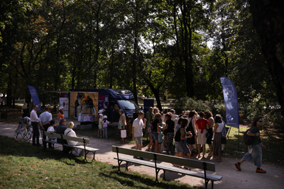 Wydawnictwo IPN na Narodowym Czytaniu 2024 w Warszawie – 7 września 2024. Fot. Mikołaj Bujak (IPN)